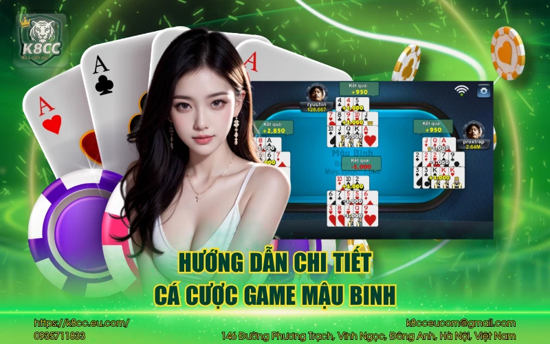 Hướng dẫn chi tiết cá cược game mậu binh