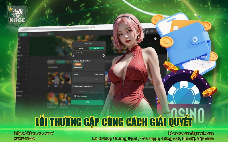 Lỗi thường gặp cùng cách giải quyết