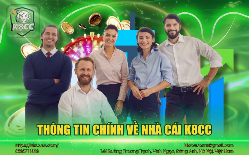 Thông tin chính về nhà cái K8CC